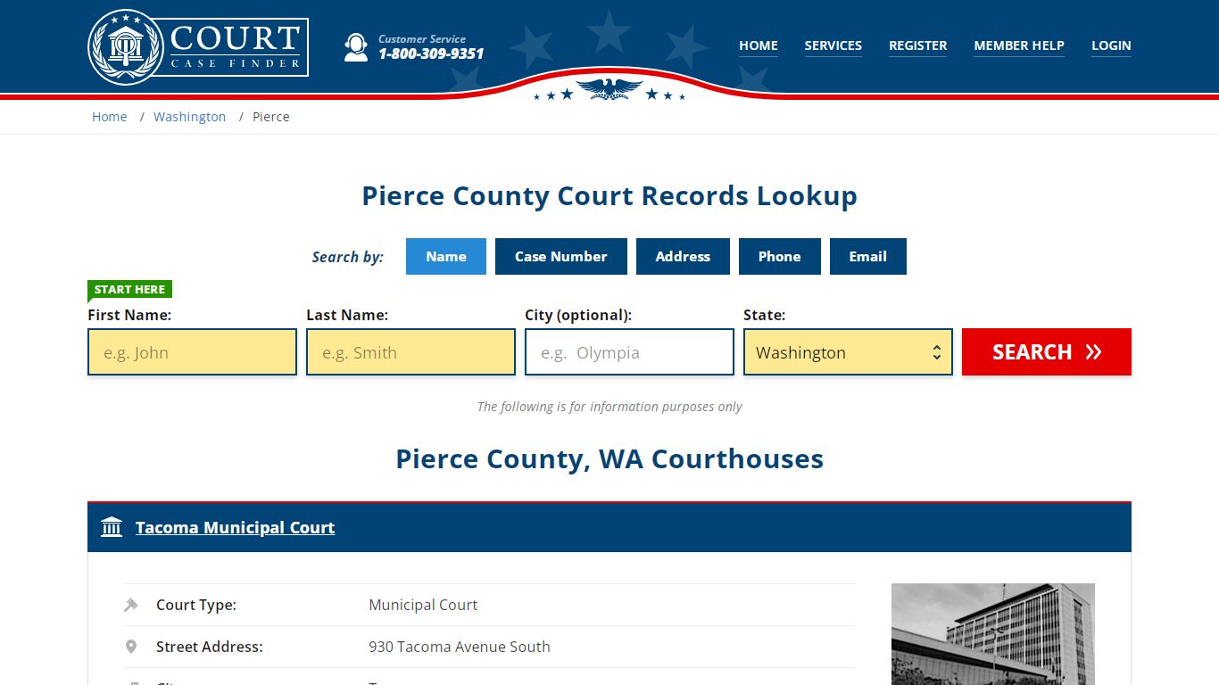 Pierce County Court Records | WA Case Lookup